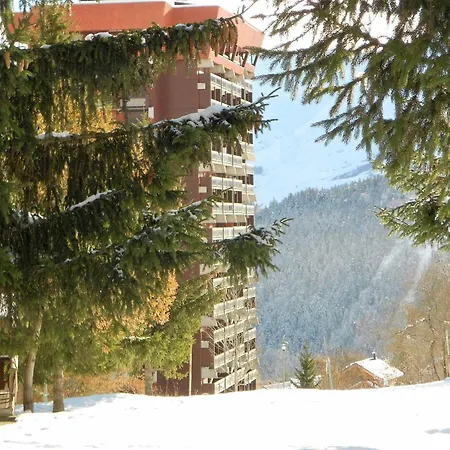 Daire Confortable Skis Aux Pieds Avec Balcon, Piscine Chauffee - Fr-1-267-242 Villarembert